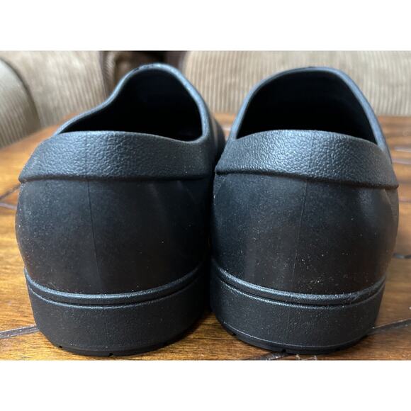 BLOOs Slip Resistant Clogs Black Rubber Unisex Women’s 10 Men’s 9 - Picture 2 of 7